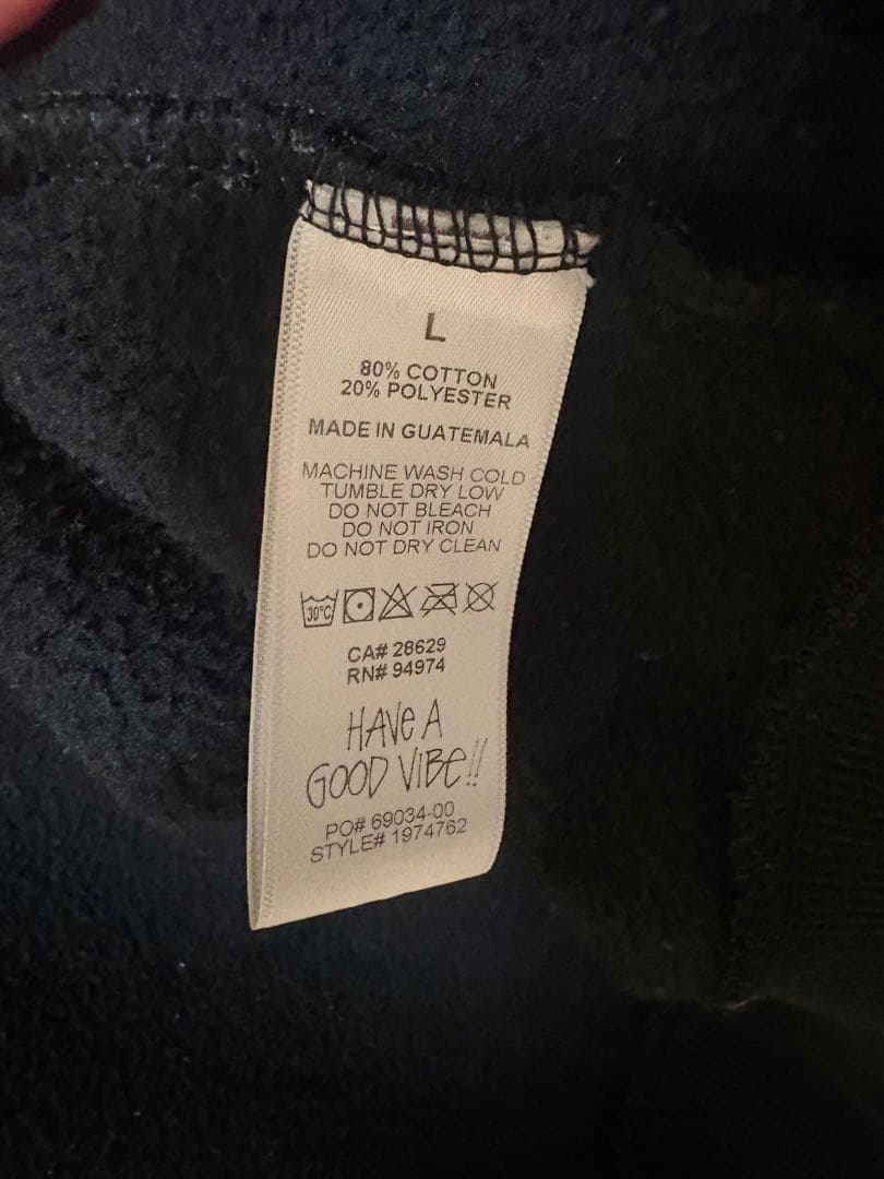 BASIC STÜSSY ZIP HOODIE