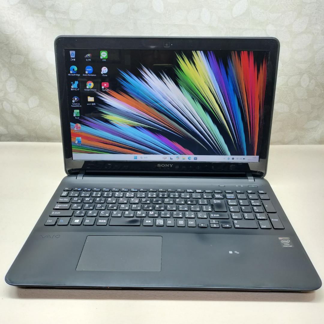426 HDD1TB Windows11ノートパソコン オフィス付きVAIO
