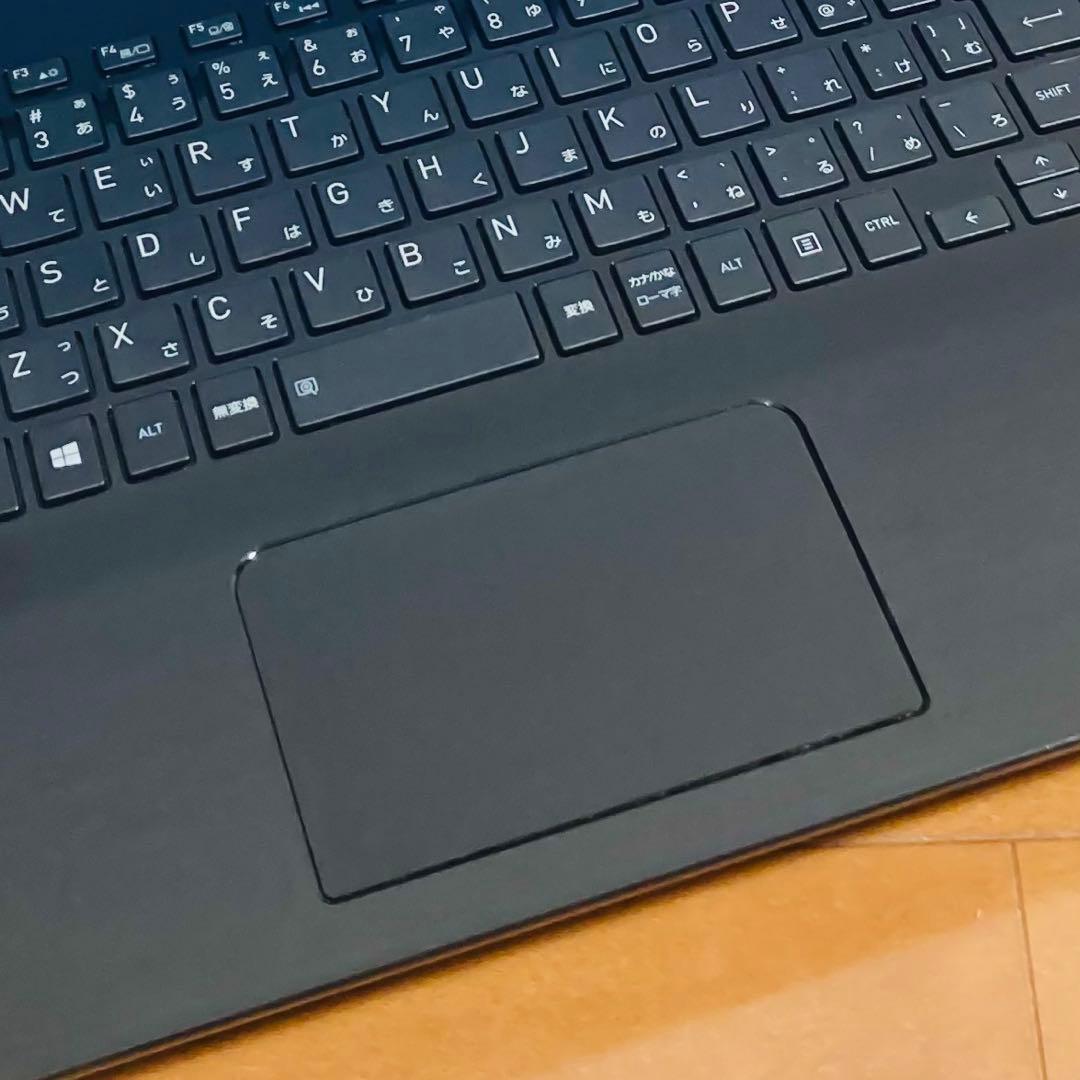 【価格重視】東芝 薄型ノートPC SSD オフィスWin11 プレシャスブラック