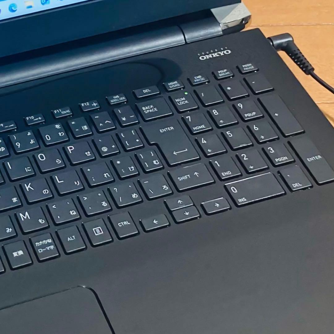 【価格重視】東芝 薄型ノートPC SSD オフィスWin11 プレシャスブラック