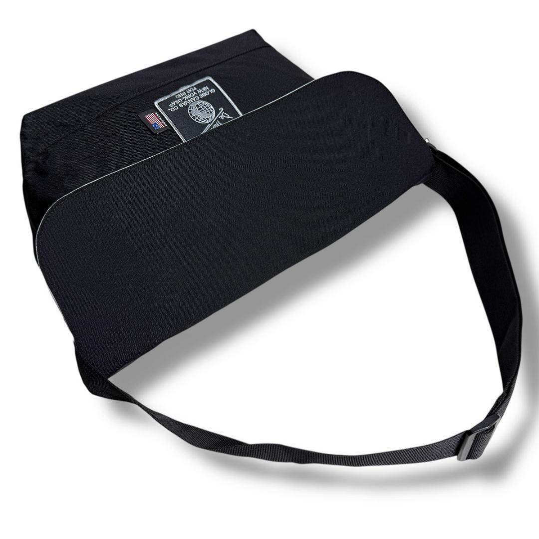 J7194新品 ディマティーニ 24SSRHC別注メッセンジャーバッグ 黒×灰