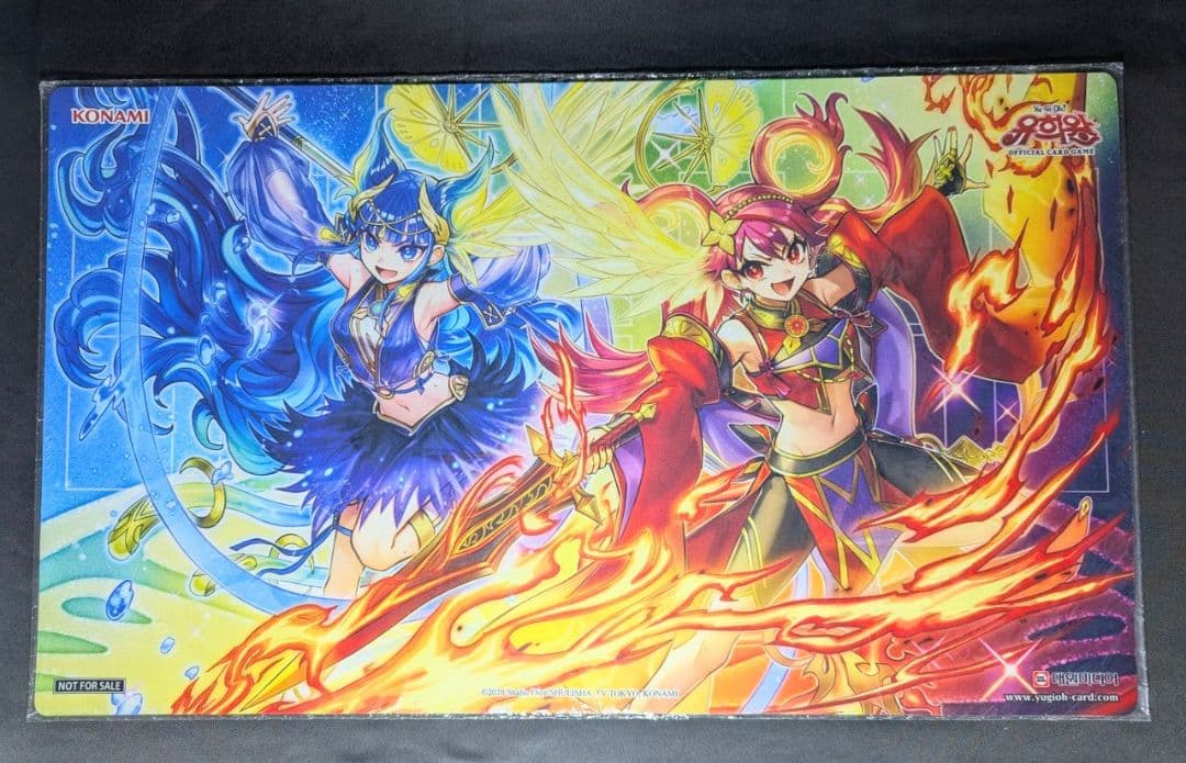 ウズヒメの御巫 プレイマット 遊戯王 未開封　韓国　遊戯王の日