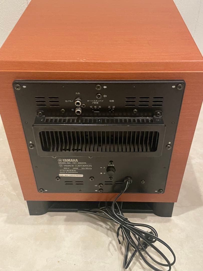 Yamaha サブウーファー YST-SW015
