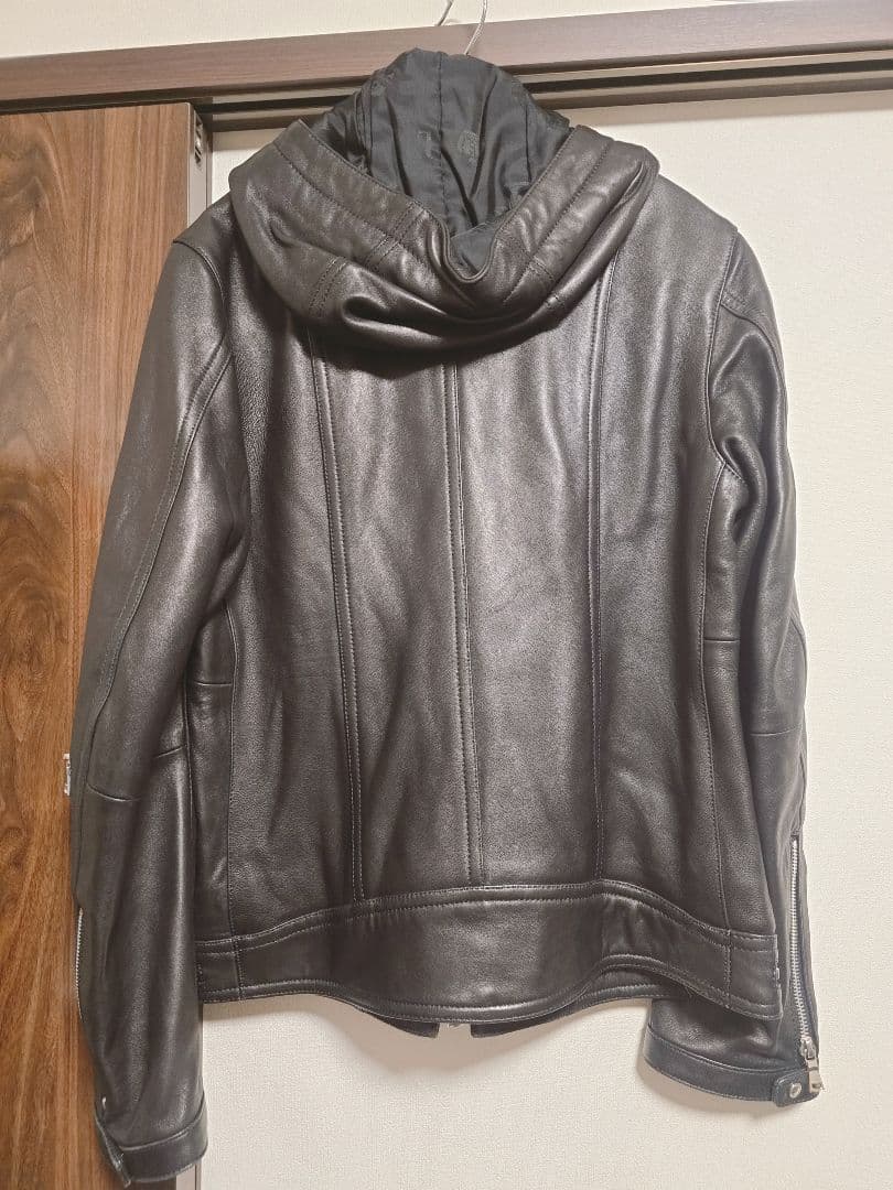 LOVELESS フード付きレザージャケット サイズ2