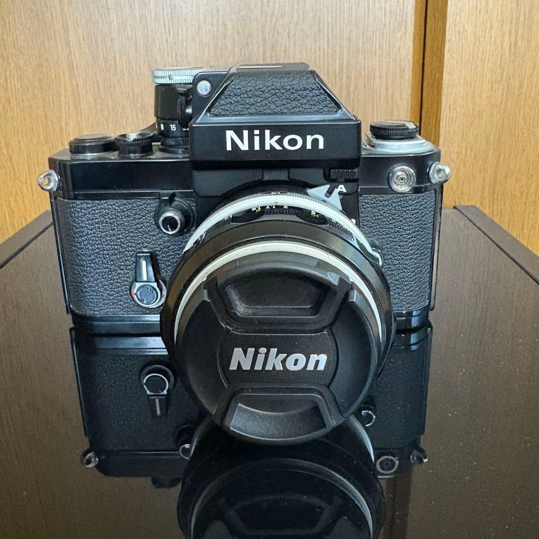 Nikon F2 フォトミック 50mm f/1.4レンズ付き（ジャンク扱い）
