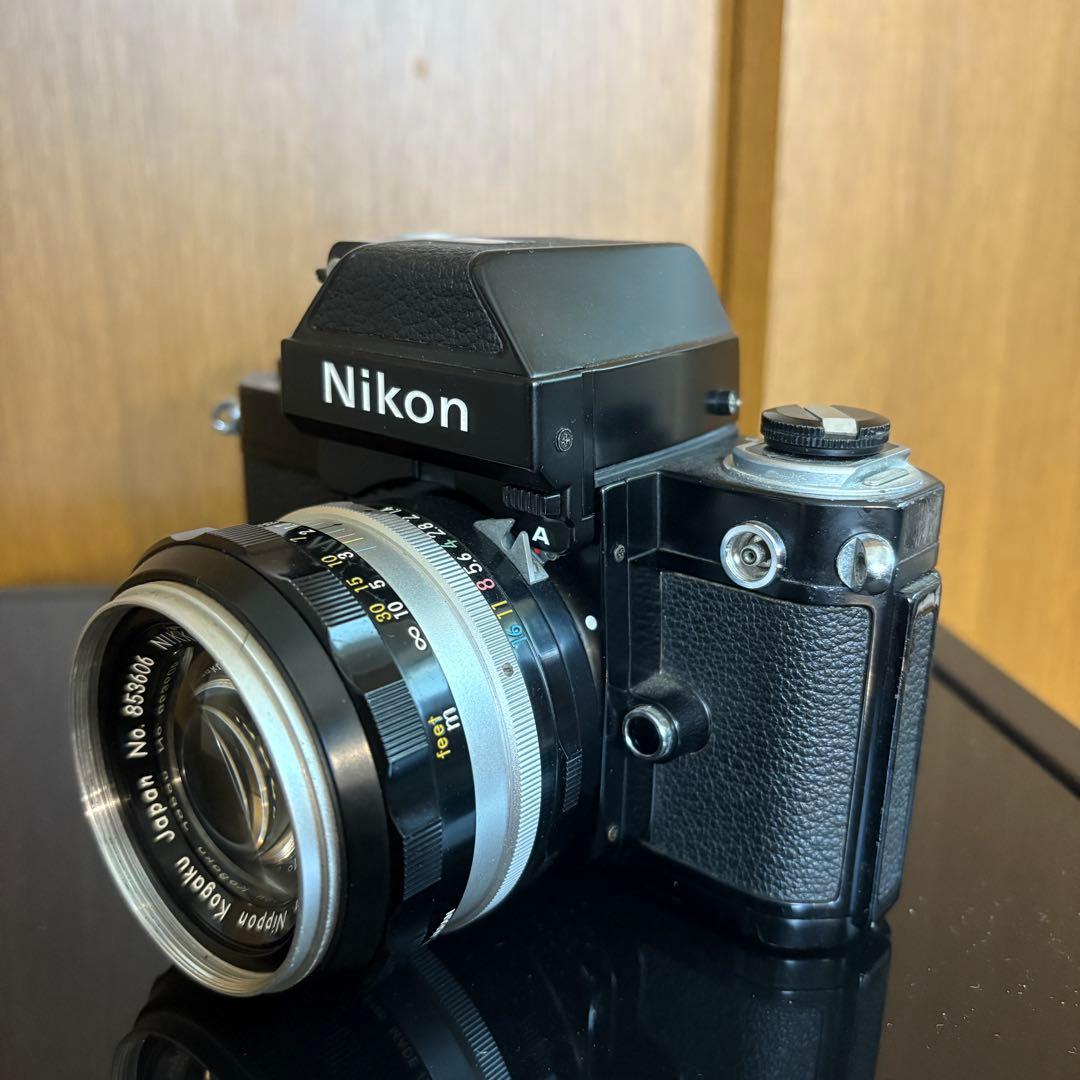 Nikon F2 フォトミック 50mm f/1.4レンズ付き（ジャンク扱い）