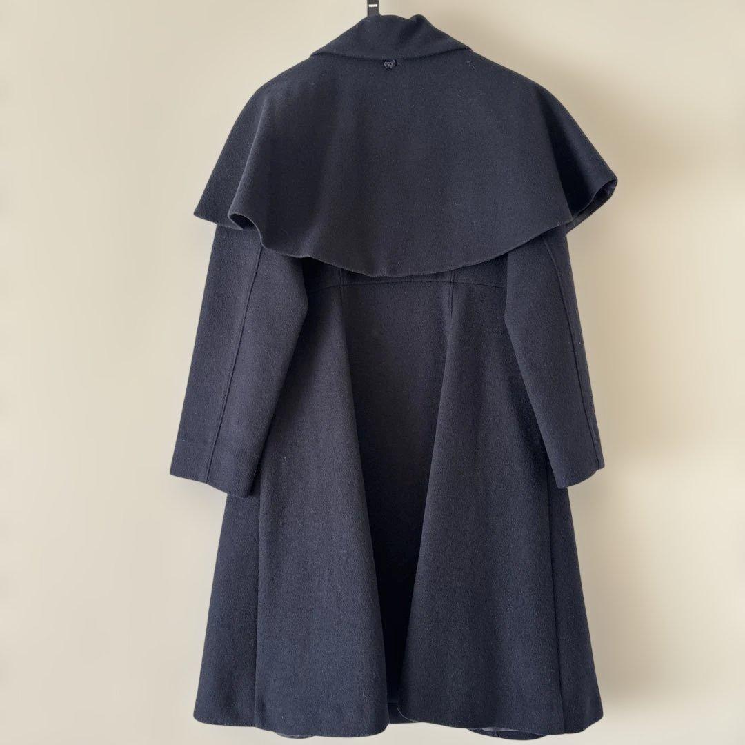 は*な様 【はな】ANNA SUI mini 紺色ウールコート150