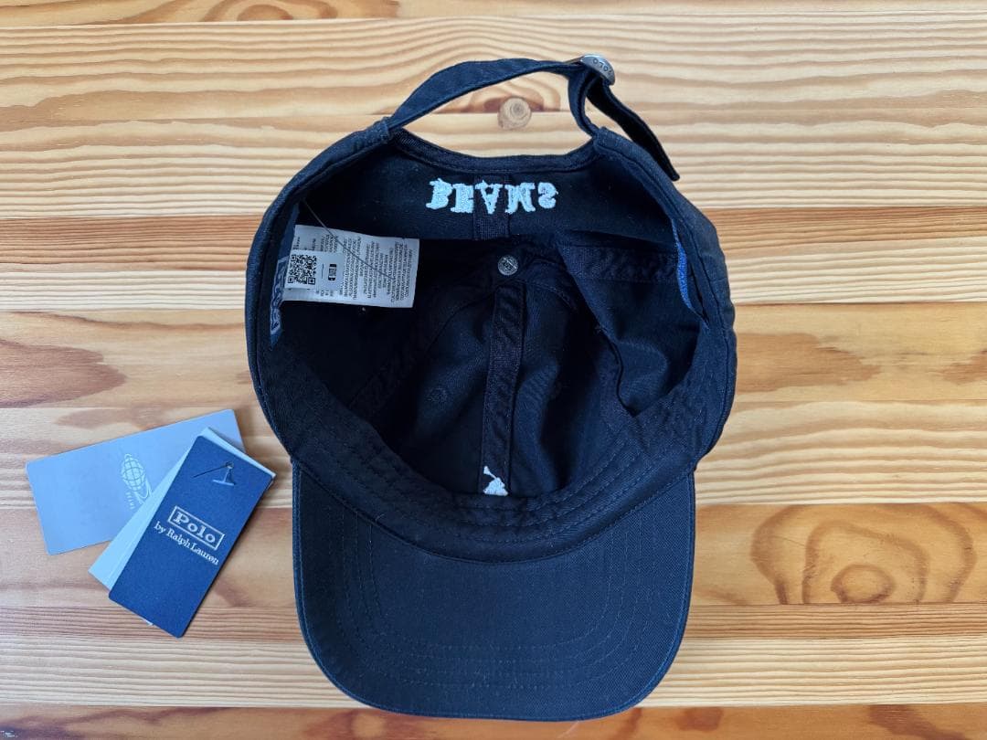 E*G様 POLO RALPH LAUREN BEAMS キャップ 黒 2025
