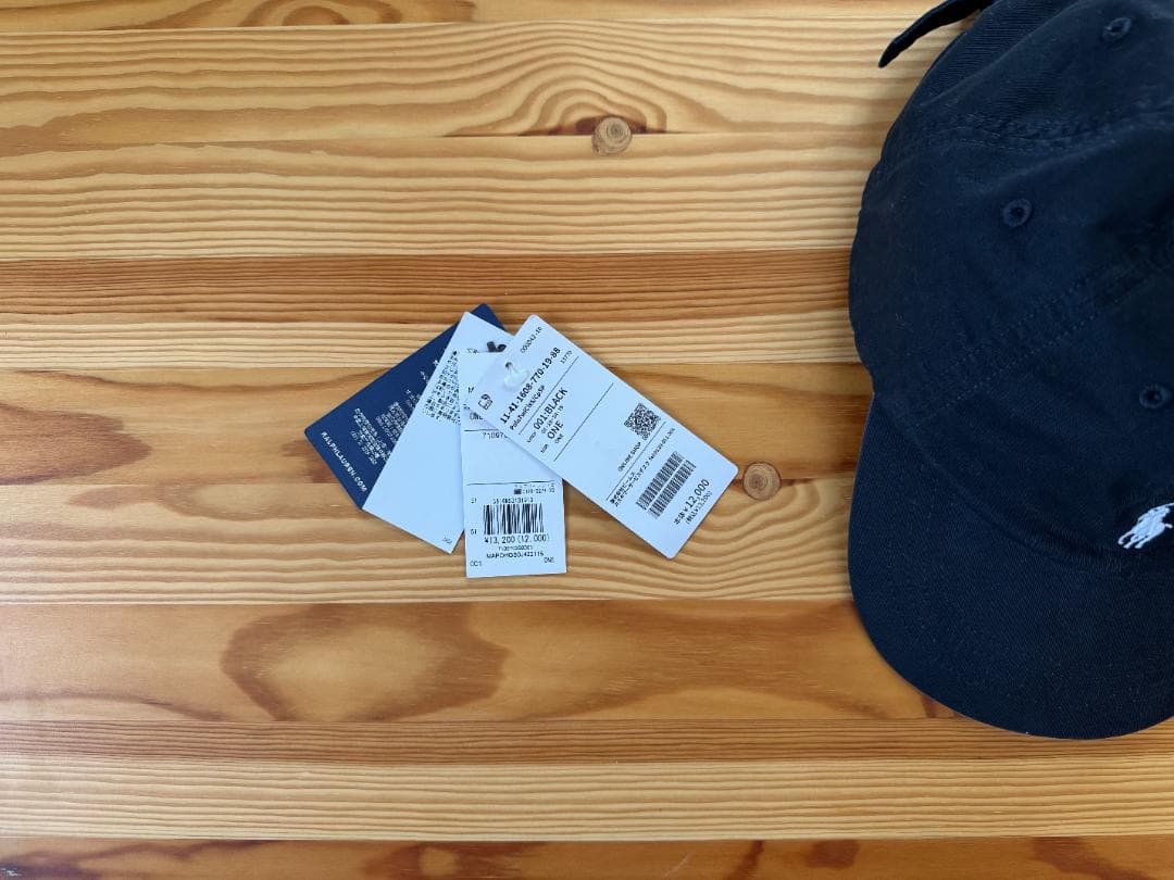 E*G様 POLO RALPH LAUREN BEAMS キャップ 黒 2025