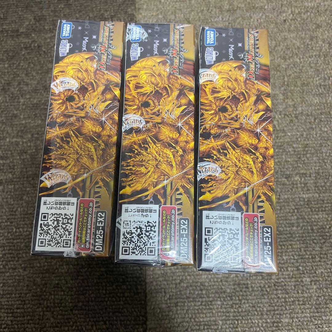 新品未開封】王道vs邪道 デュエキングWDreaM 2025 3BOX