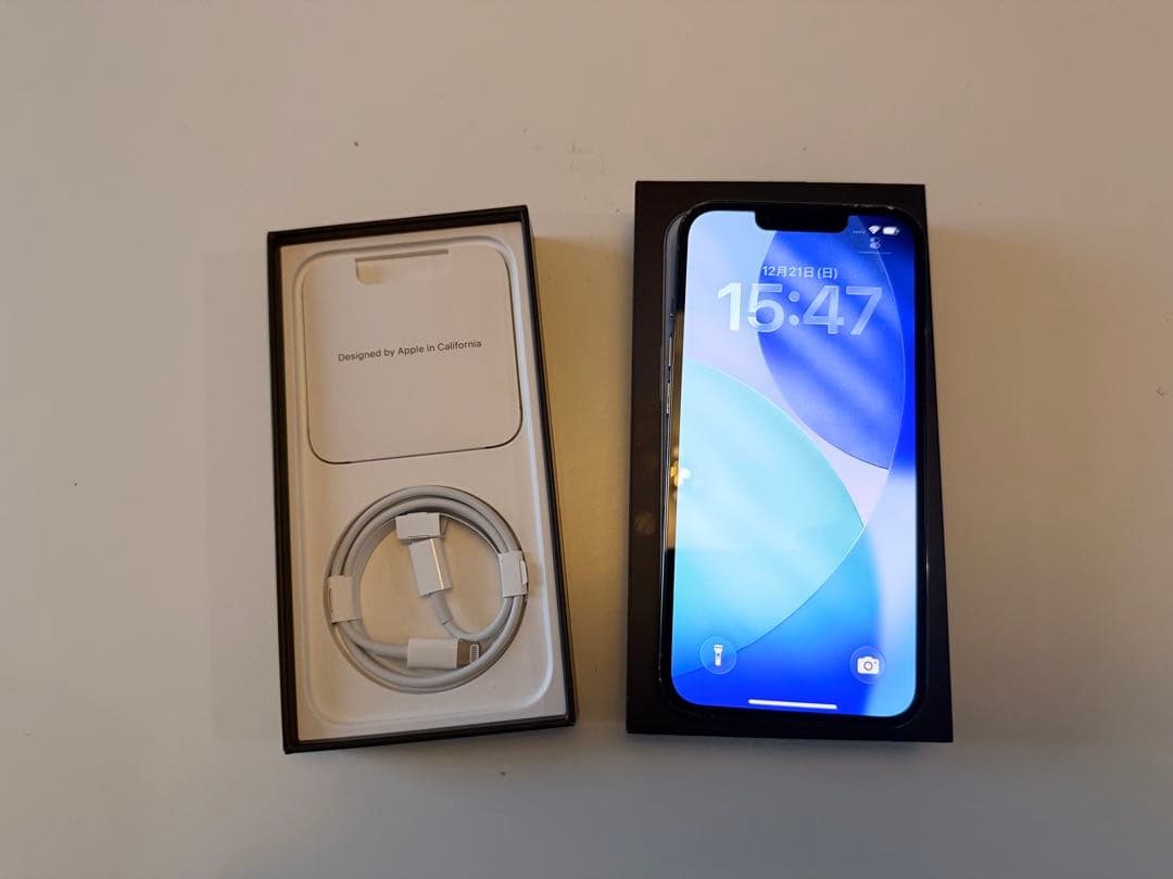 iPhone13 Pro 512GB シエラブルー 純正バッテリー100%