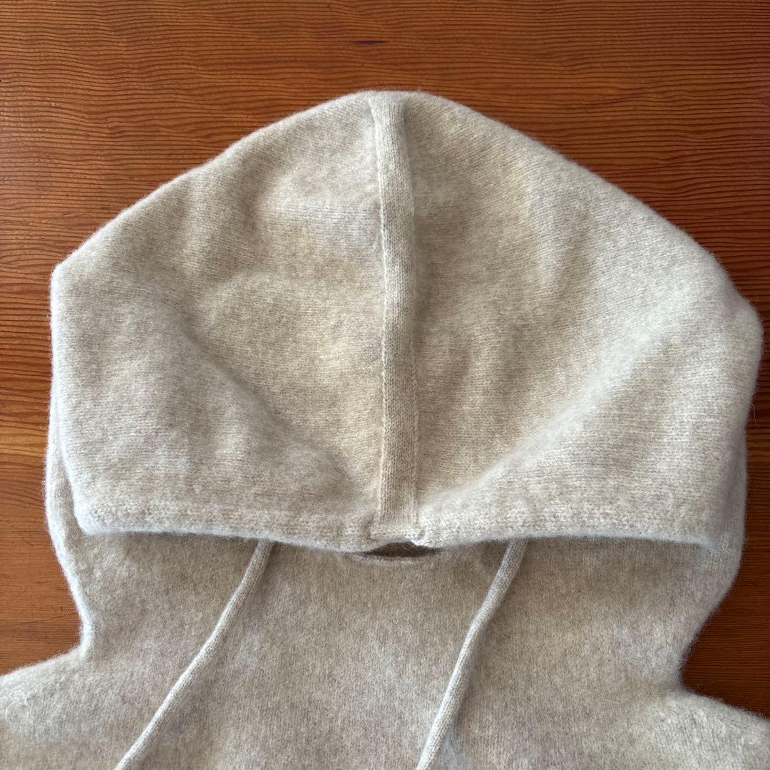 DRESSTERIOR 36 カシミアブレンド フードニット 極美品 未使用