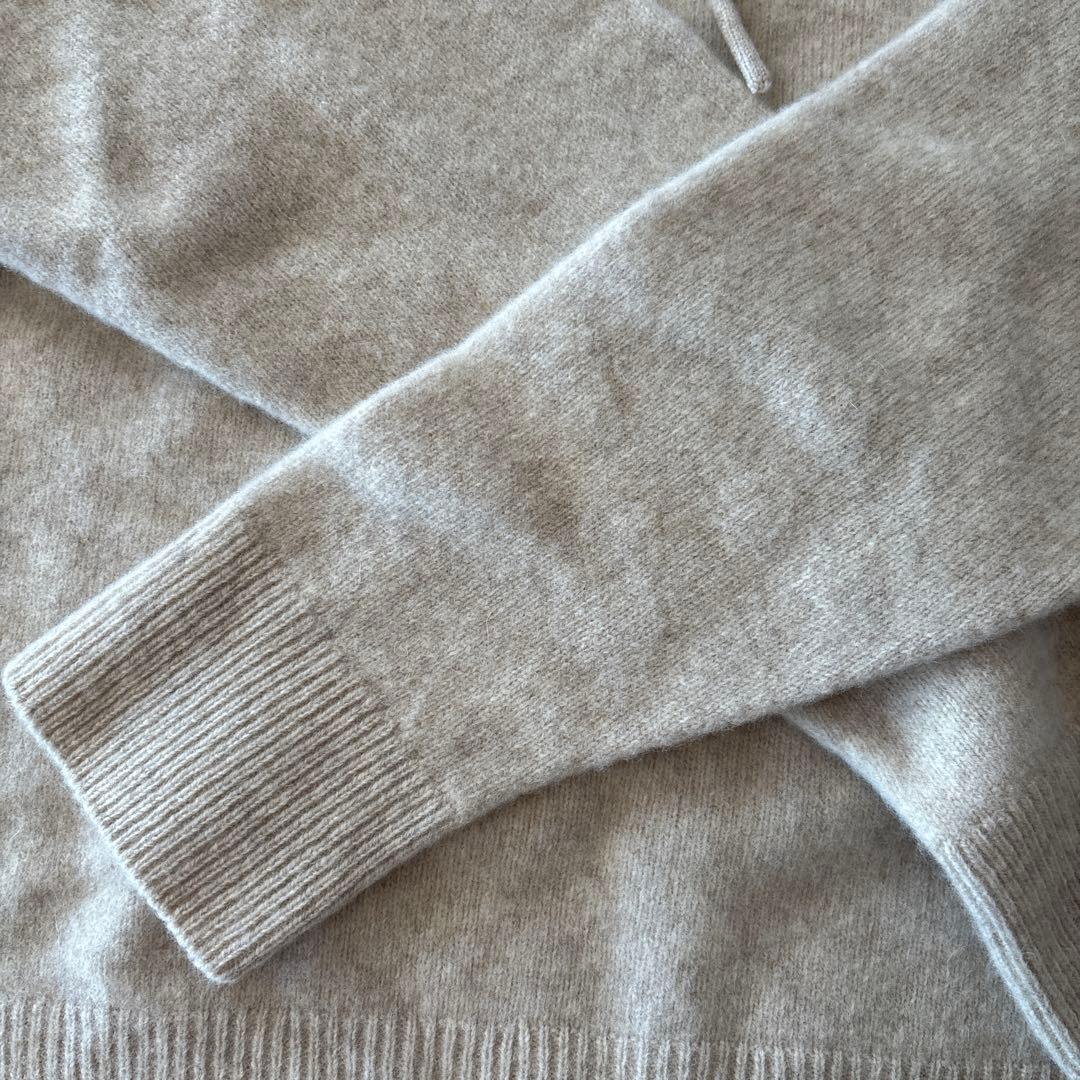 DRESSTERIOR 36 カシミアブレンド フードニット 極美品 未使用