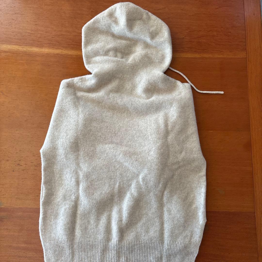 DRESSTERIOR 36 カシミアブレンド フードニット 極美品 未使用