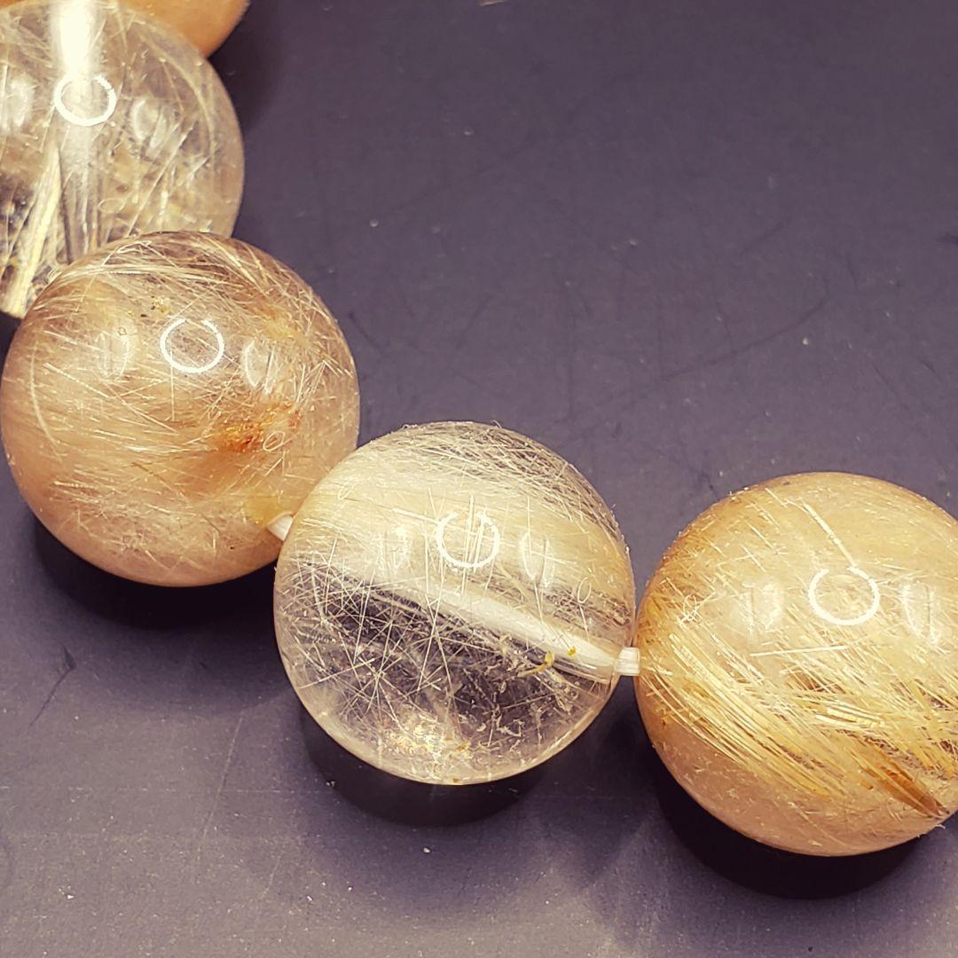 【年内のみ値下げ】ルチルクォーツ ブレスレット