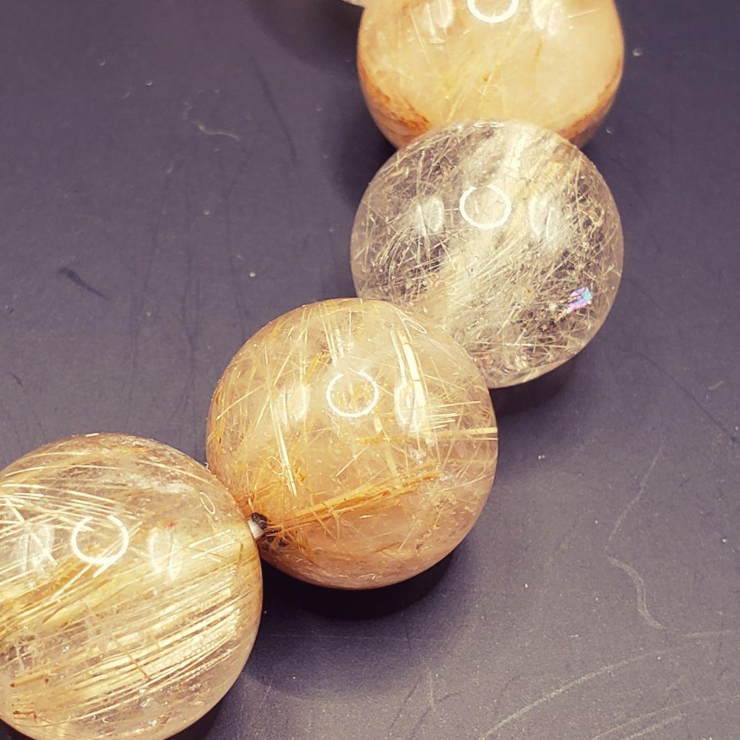 【年内のみ値下げ】ルチルクォーツ ブレスレット