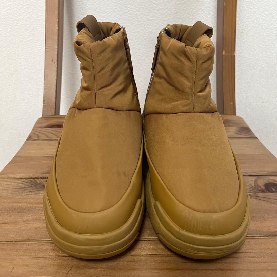 【美品】デサント D.TRACE TWB23.1 スノーブーツキャメル　ジップ