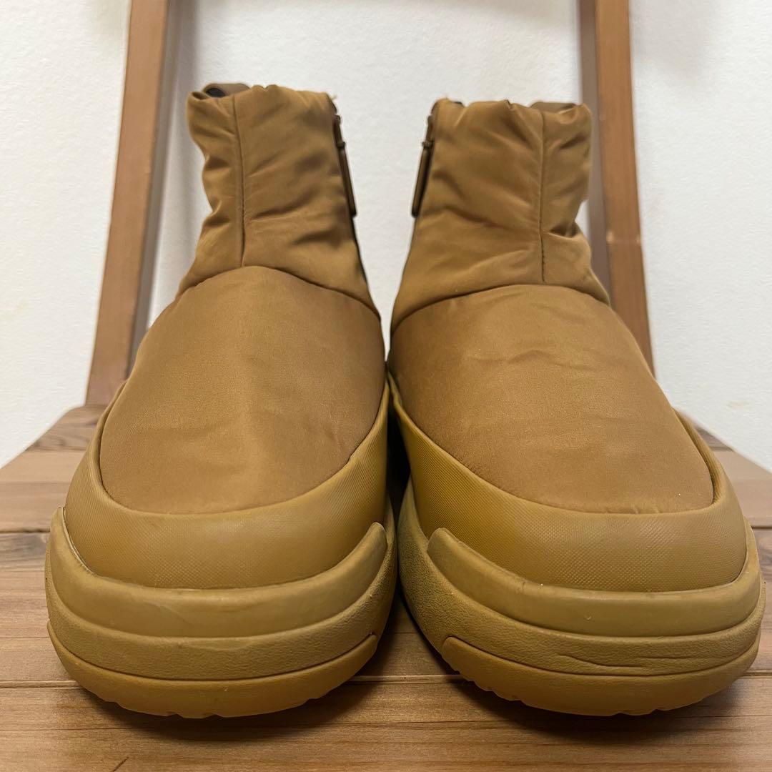 【美品】デサント D.TRACE TWB23.1 スノーブーツキャメル　ジップ