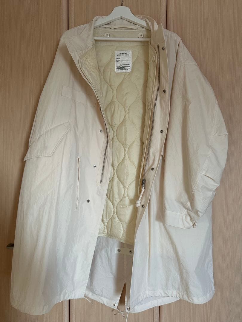 フリークスストア　モッズコート　オフホワイト