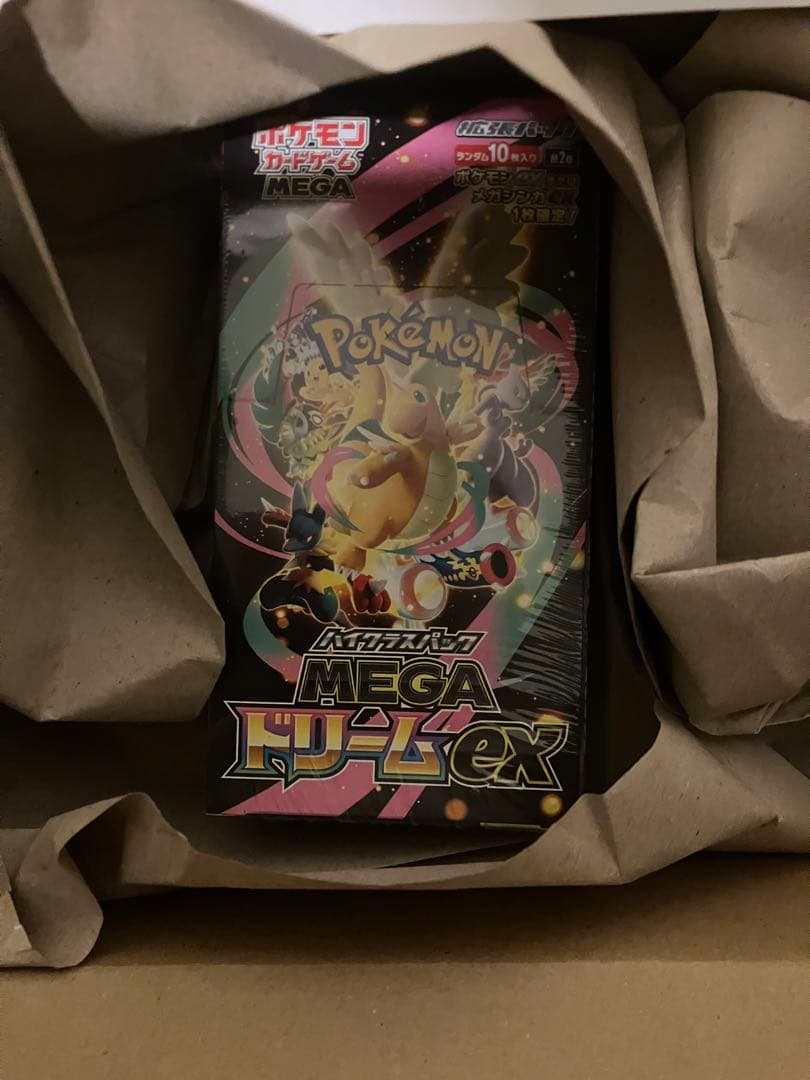 MEGAドリームEX未開封シュリンク付き