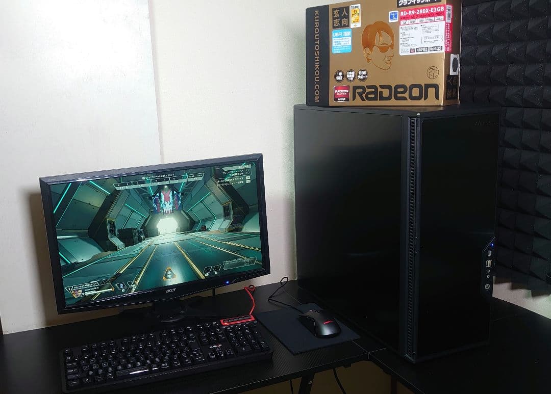 Windowsデスクトップ tytyresh1219 Win11 SSD256GB R9 280X