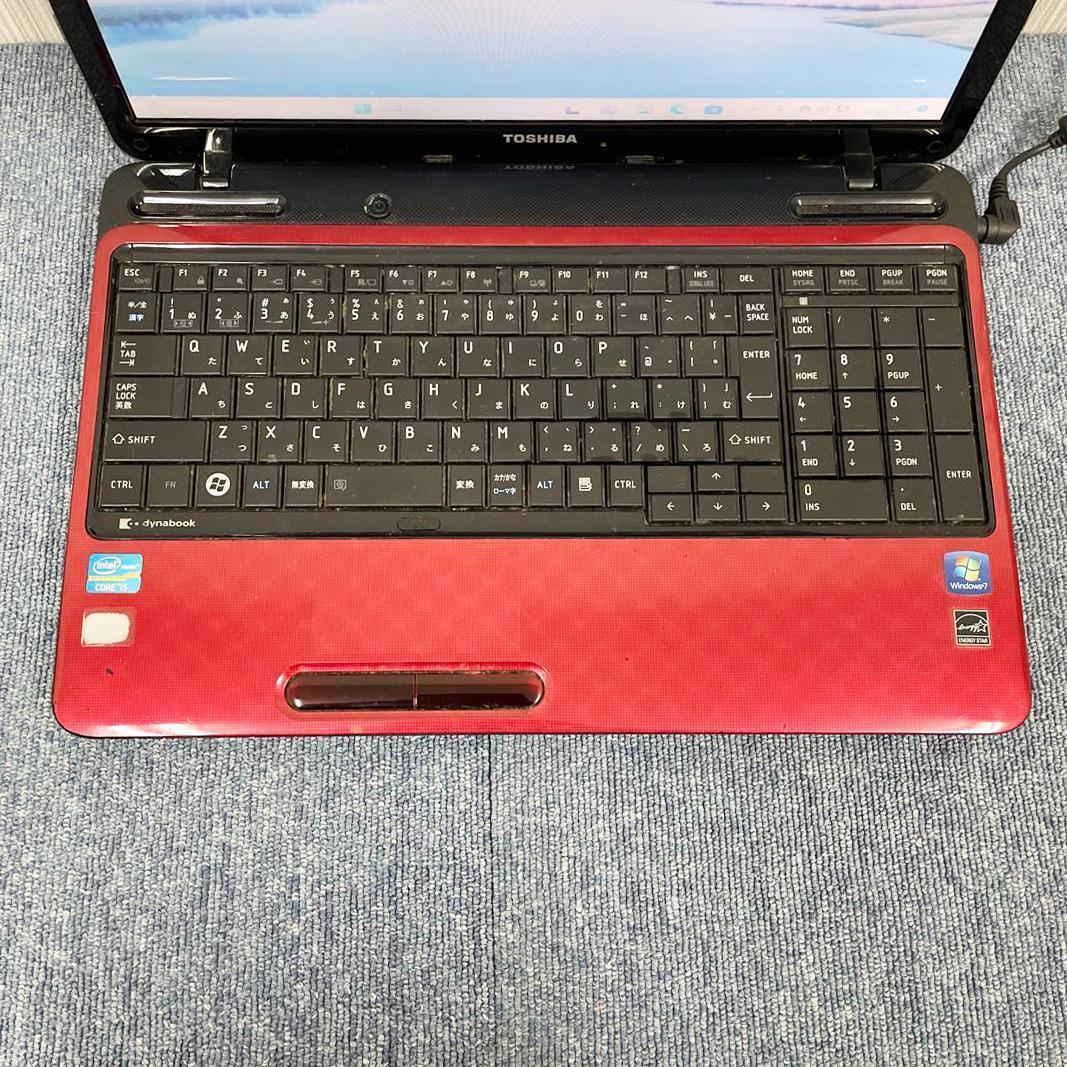 東芝dynabook　ノートパソコン　オフィス付き　爆速HDD搭載　初期設定済み