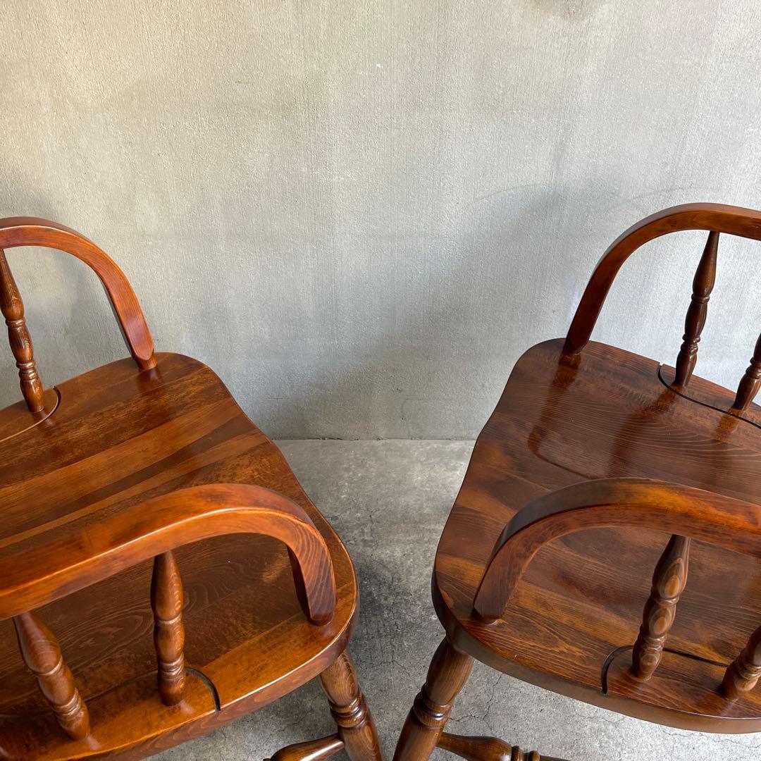 希少 廃盤　柏木工　ウィンザーアームローチェア　オールドヴィンテージ　飛騨家具