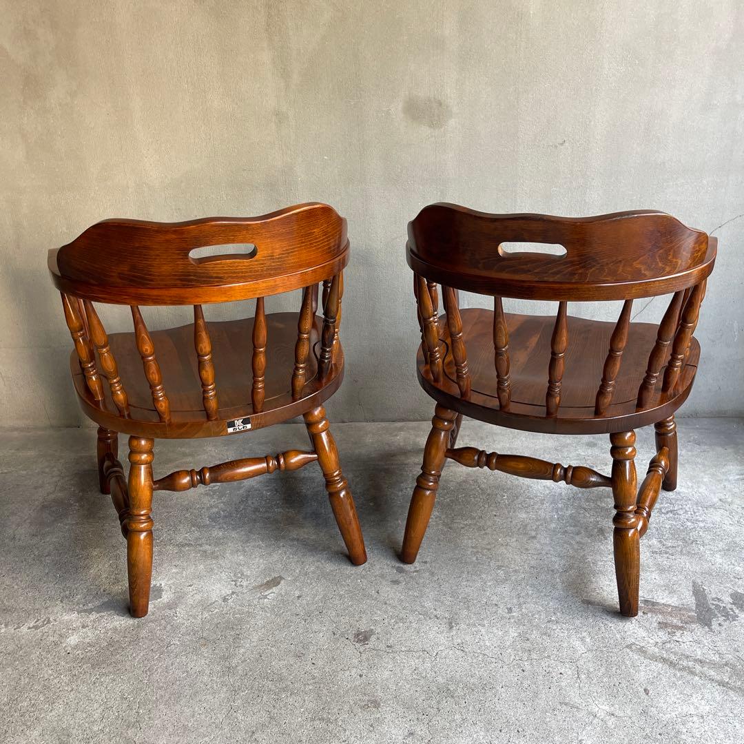 希少 廃盤　柏木工　ウィンザーアームローチェア　オールドヴィンテージ　飛騨家具