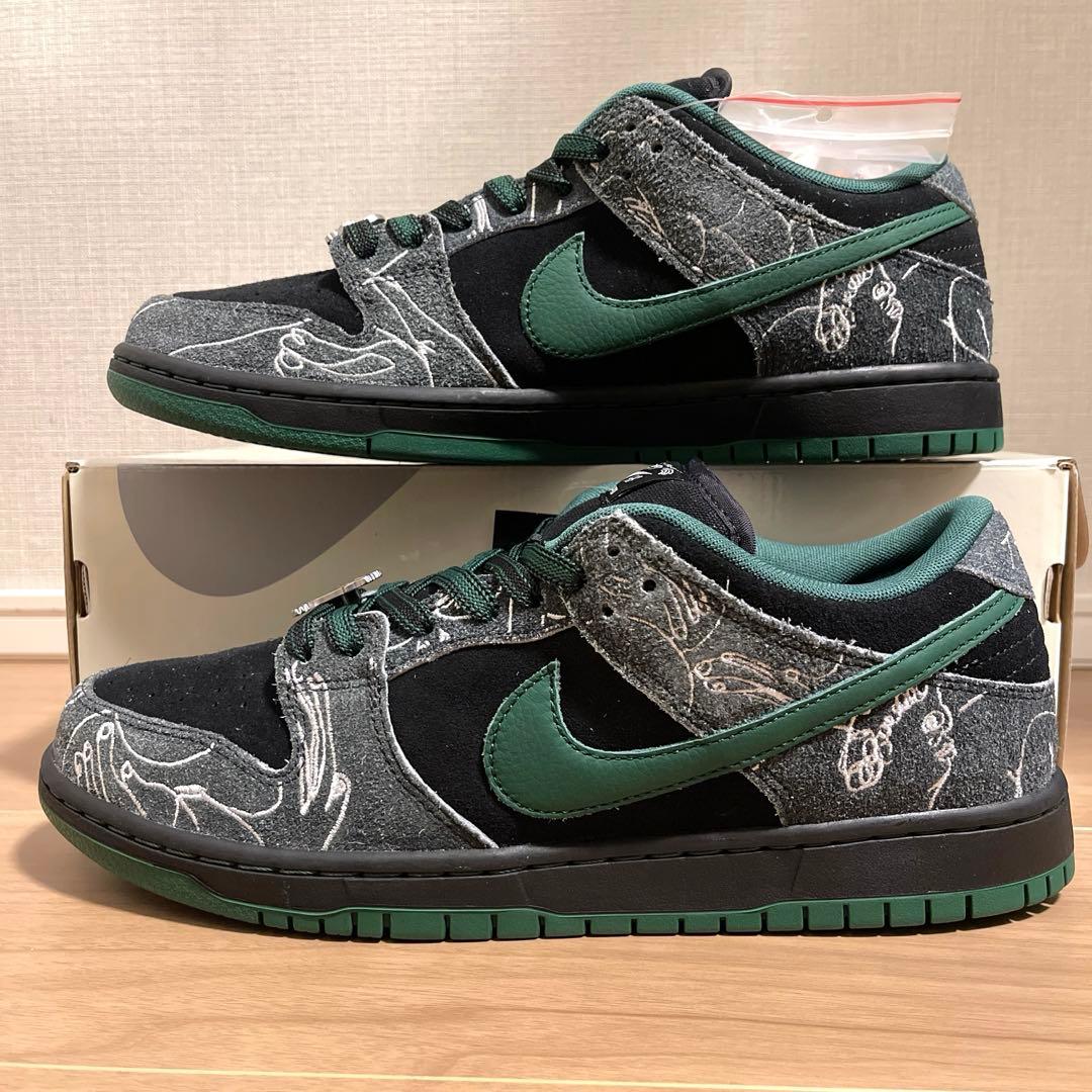 新品 THERE SKATEBOARDS ナイキ SB DUNK ロー 28.5