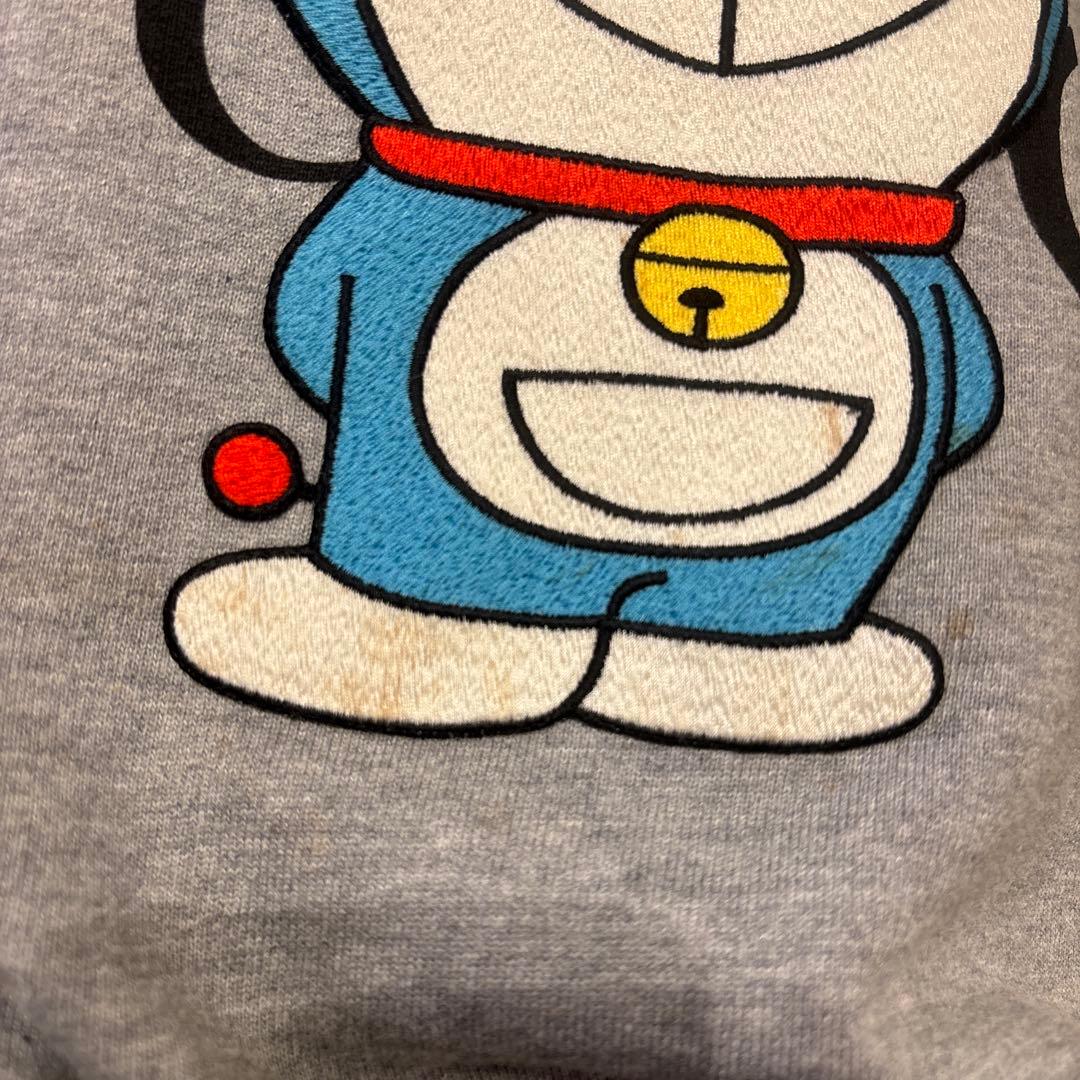 GUCCI ドラえもん フード付きノースリーブパーカー グレー