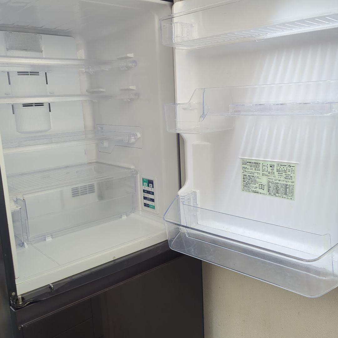 SHARP 冷蔵庫 SJ-GW35F-R 350L