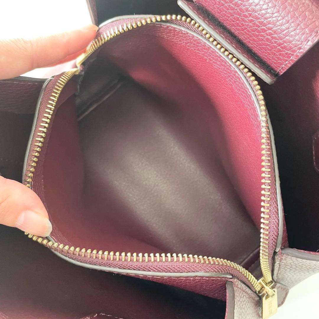 【ほぼ新品】MICHAEL KORS 2way ハンドバッグ サッチェル MK