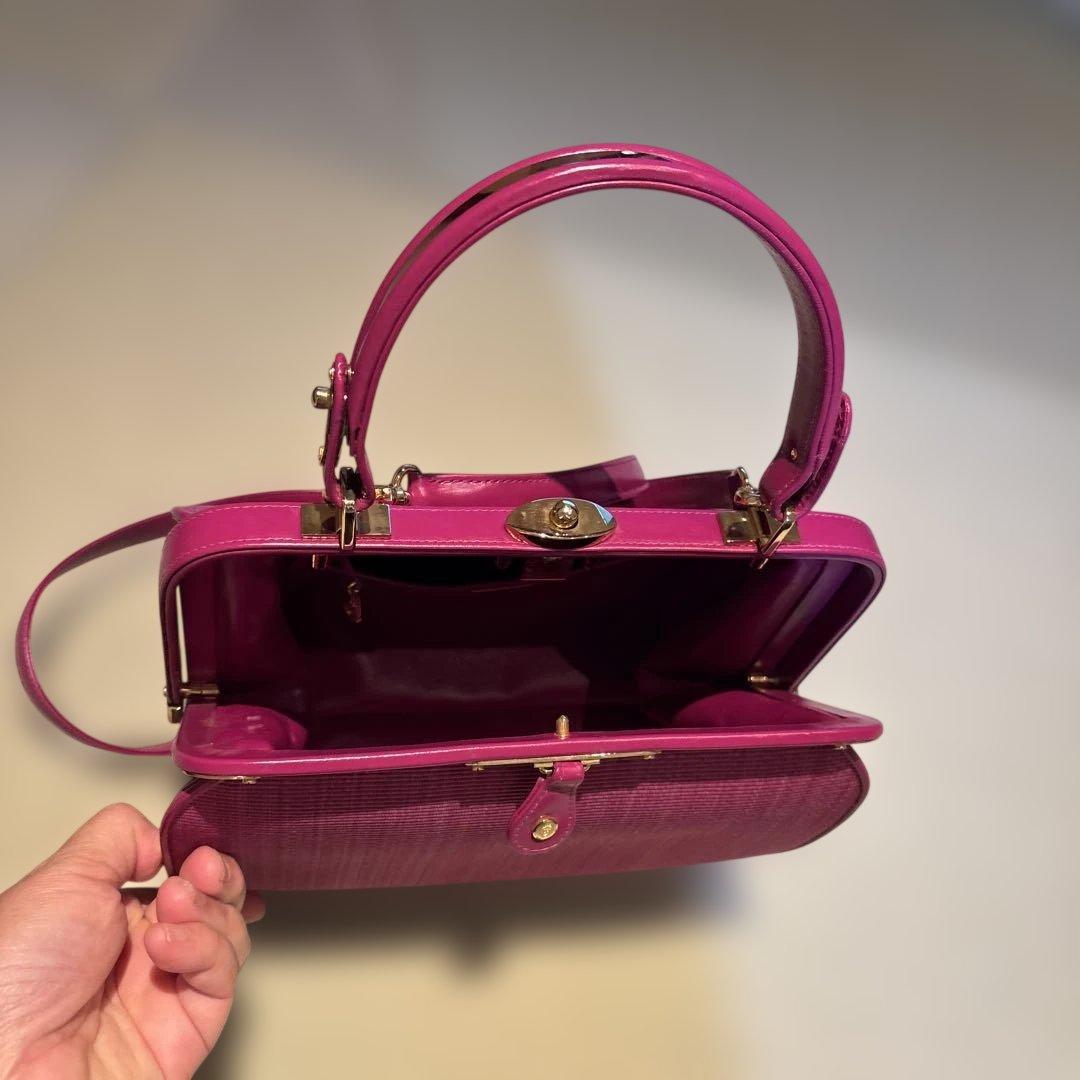 コンテスバッグ　ホースヘア　ショルダーバッグ