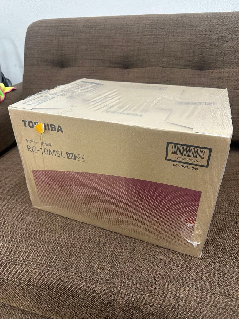 ⑤【未開封】TOSHIBA RC-10MSL 炊飯器 ホワイト
