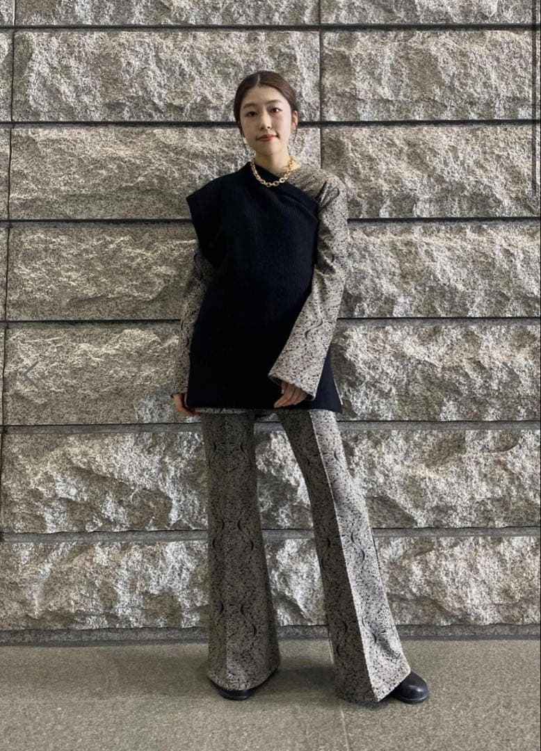 FUMIE TANAKA ジャガードセットアップ