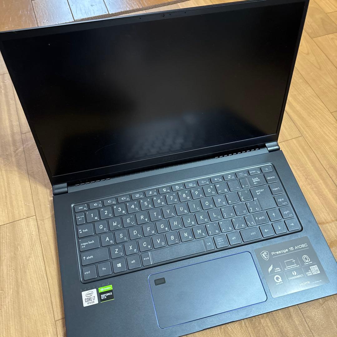 u*3様 ジャンク MSI ノートPC MS-16S3 メモリ無しSSD無し　部