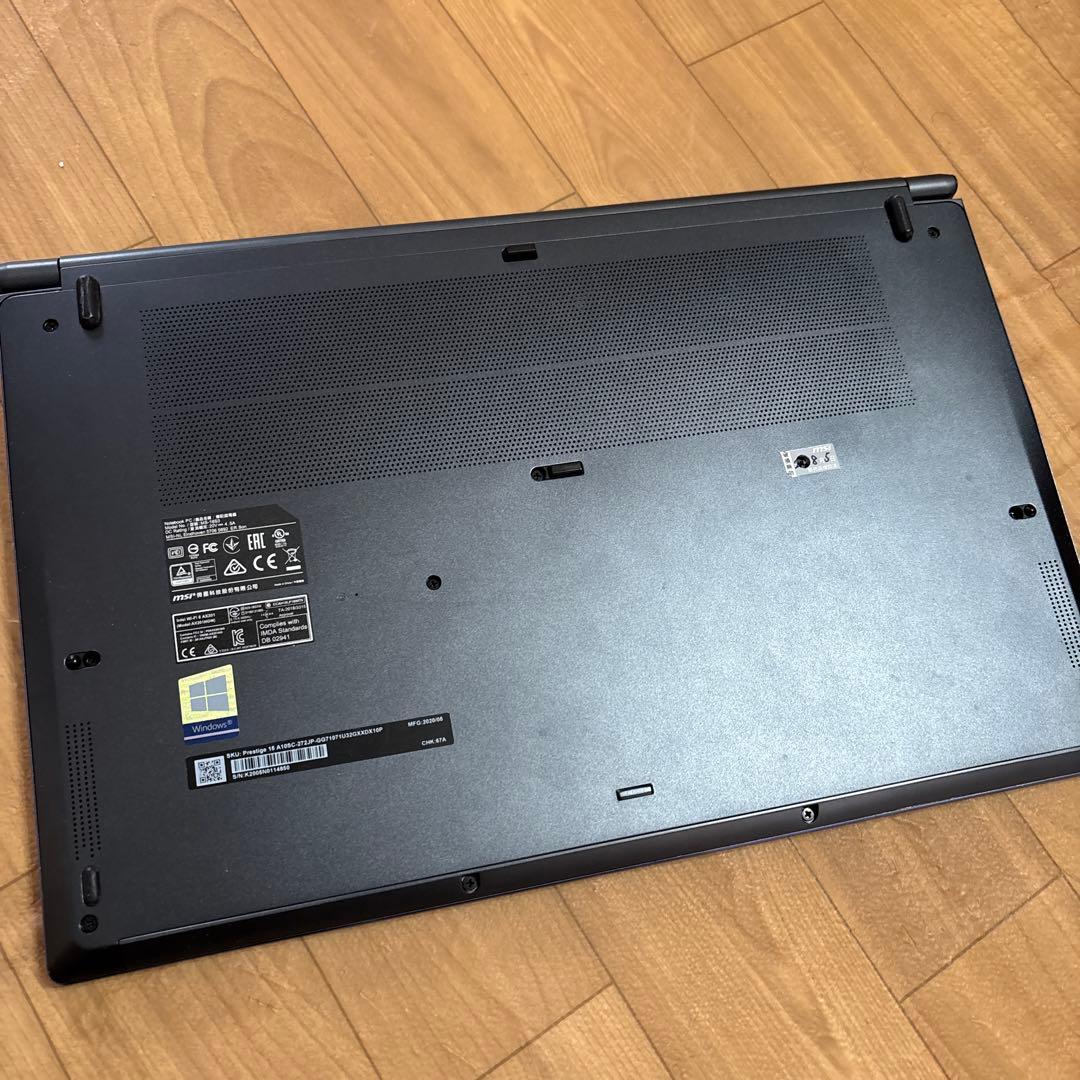 u*3様 ジャンク MSI ノートPC MS-16S3 メモリ無しSSD無し　部