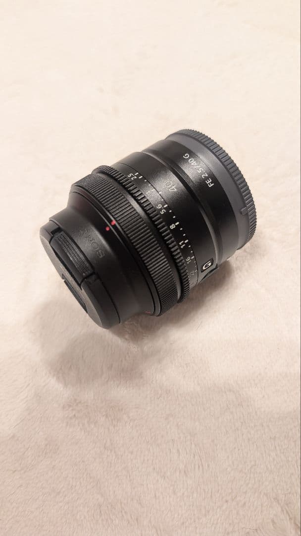 SONY FE40mm F2.5 単焦点レンズ