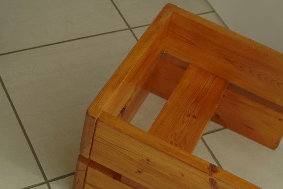 希少美品Charlotte Perriandシャルロットペリアンレザルクスツール