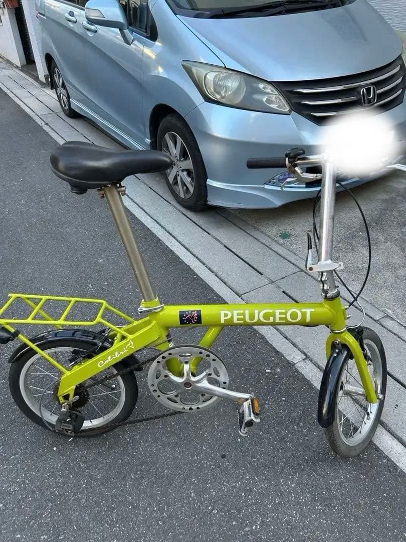 PEUGEOT CitiBike 折りたたみ自転車 ライムグリーン