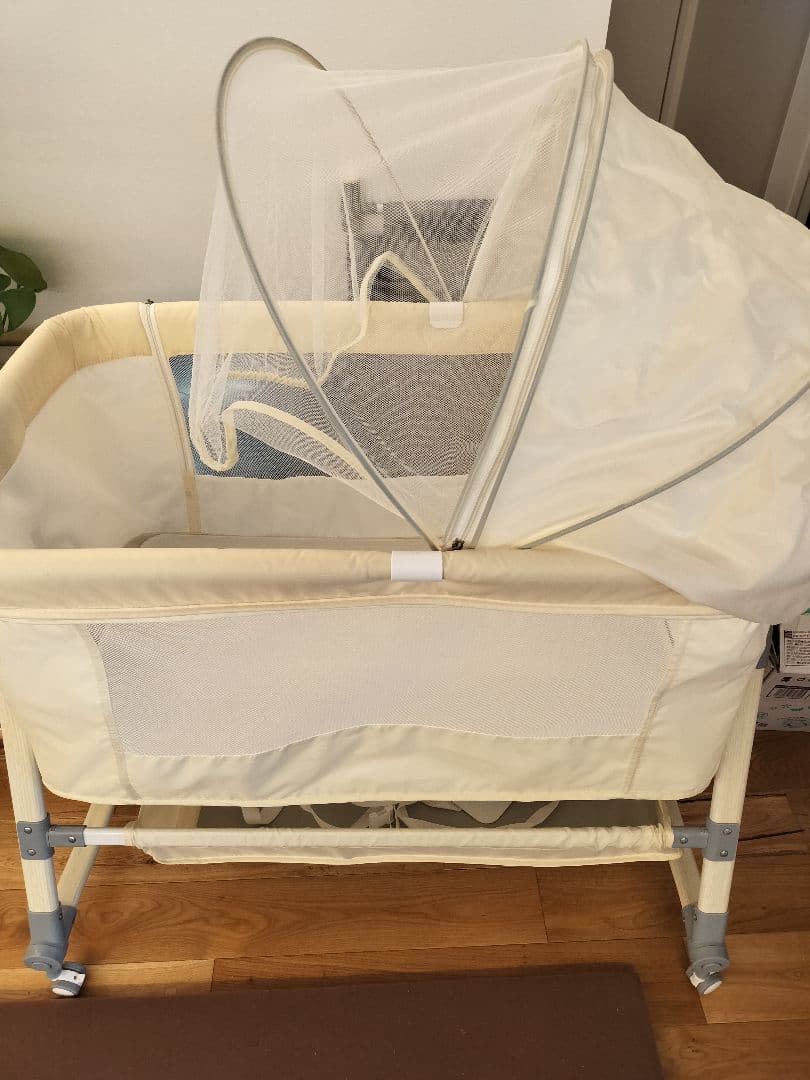 メッシュベビーベッド　ゆりかご