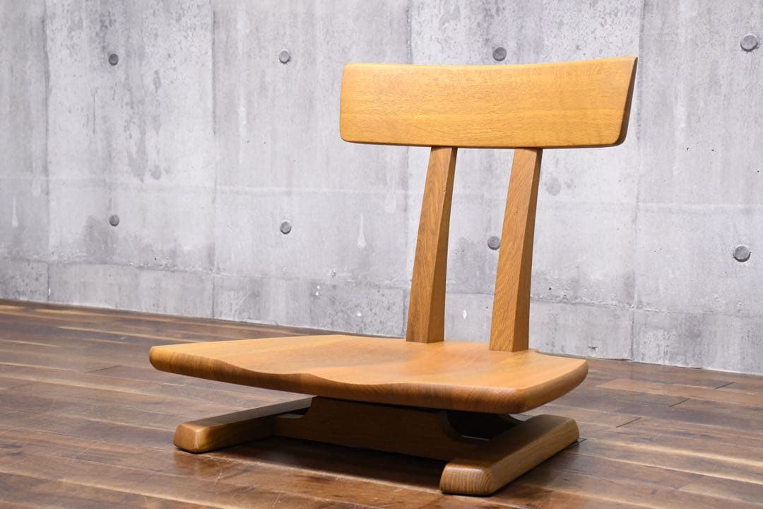 EFK105 飛騨産業 希少シリーズ 円空 SE250 座椅子 回転ベース 板座