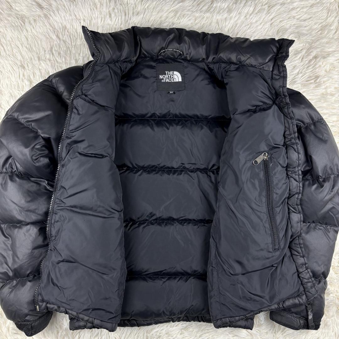 ノースフェイス ダウンジャケット ブラック レディース S 700フィル