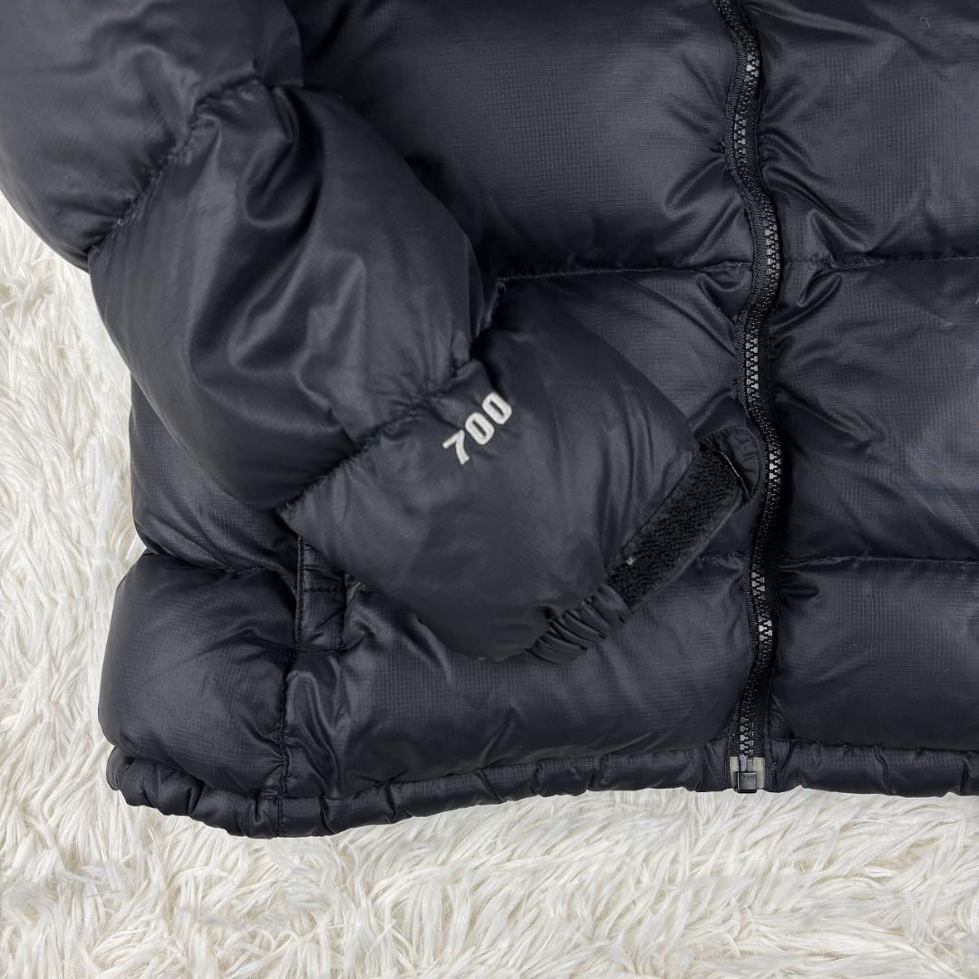 ノースフェイス ダウンジャケット ブラック レディース S 700フィル
