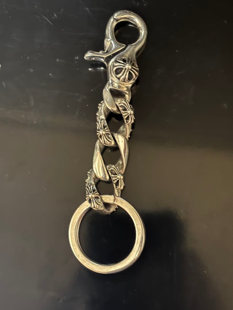 ALZUNI 大サイズナスカン　キーチェーン　シルバー925