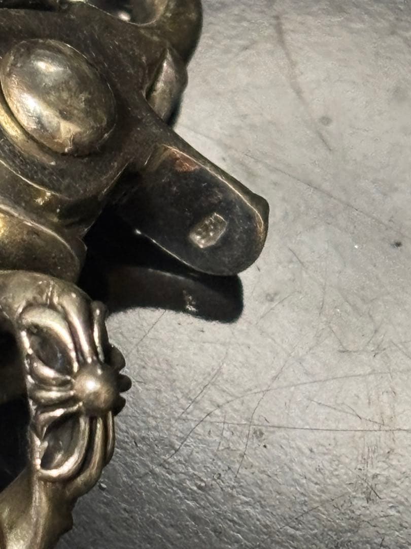 ALZUNI 大サイズナスカン　キーチェーン　シルバー925