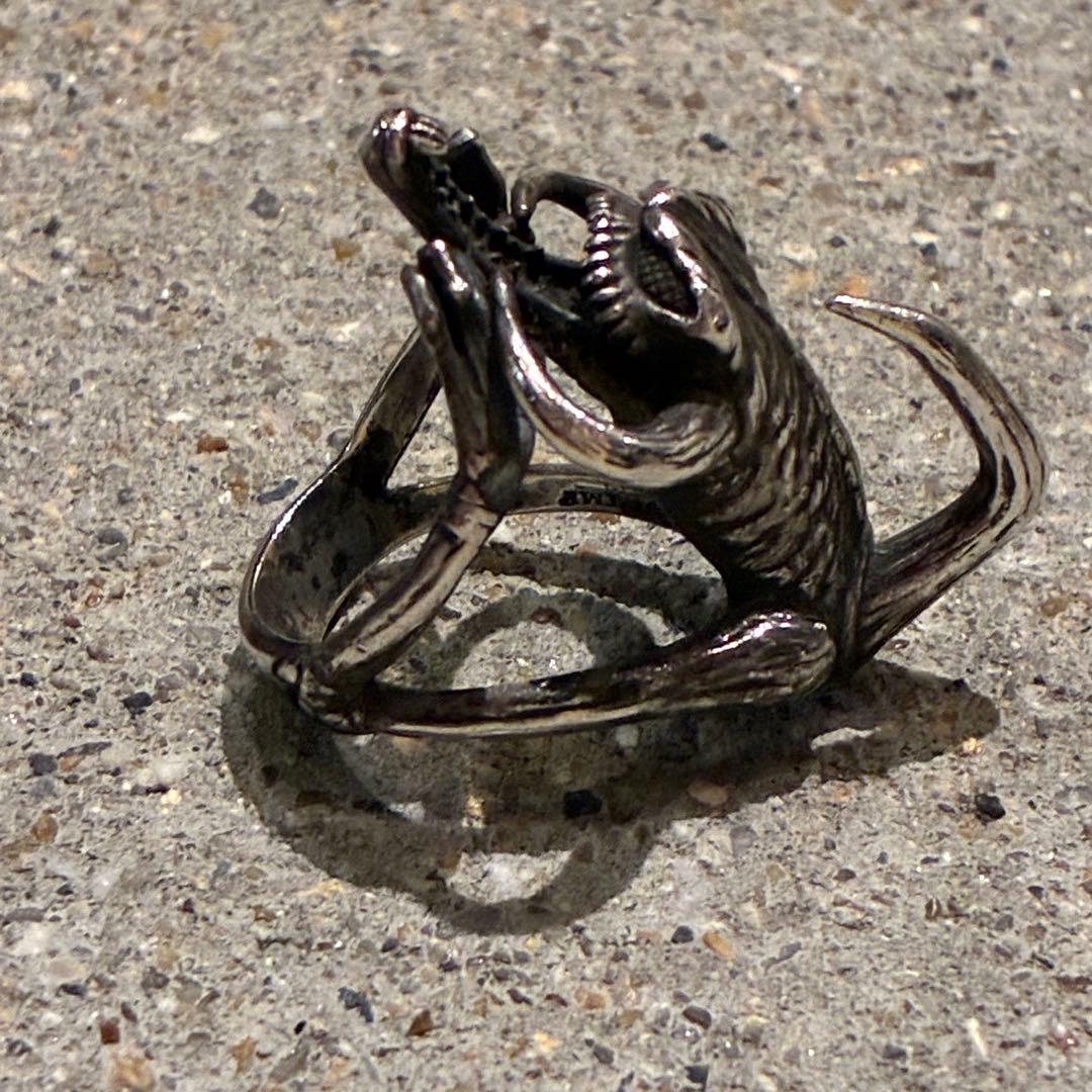 JAP工房 925 シルバー SPAWN バイオレーター 約21号リング指輪