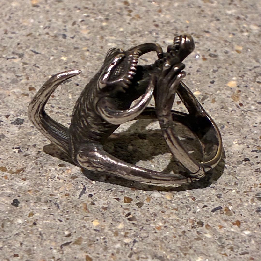 JAP工房 925 シルバー SPAWN バイオレーター 約21号リング指輪