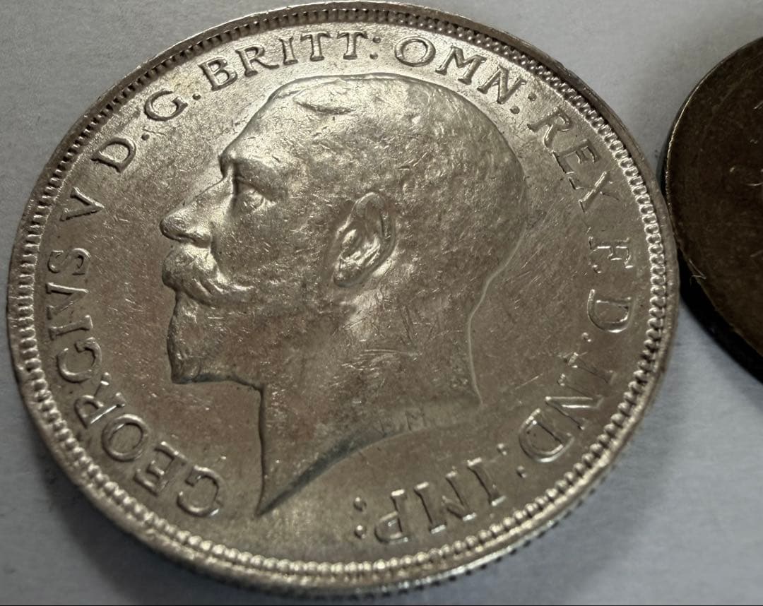 S*y様 1915年英国　ジョージ5世 1フローリン銀貨