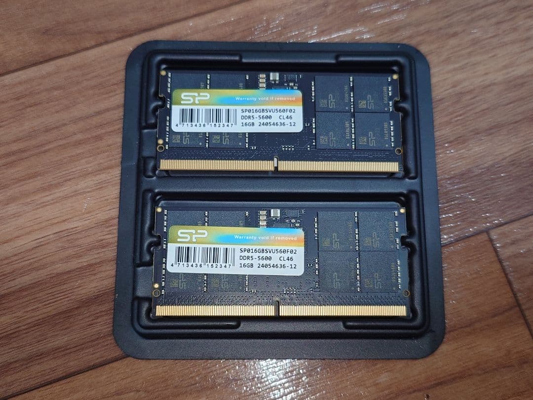 花*火様 SP 16GB 2枚 32GB DDR5 メモリ 5600MHz